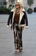 ASHLEY ROBERTS Leaves Global Radio in London 11/27/202