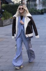 ASHLEY ROBERTS Leaves Global Studios in London 11/04/2020