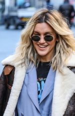 ASHLEY ROBERTS Leaves Global Studios in London 11/04/2020