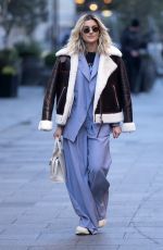 ASHLEY ROBERTS Leaves Global Studios in London 11/04/2020