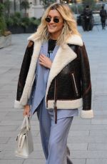 ASHLEY ROBERTS Leaves Global Studios in London 11/04/2020