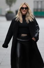 ASHLEY ROBERTS Leaves Global Studios in London 11/25/2020