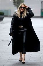 ASHLEY ROBERTS Leaves Global Studios in London 11/25/2020