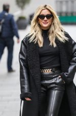 ASHLEY ROBERTS Leaves Global Studios in London 11/25/2020