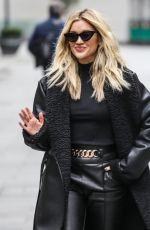 ASHLEY ROBERTS Leaves Global Studios in London 11/25/2020
