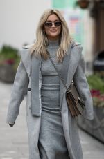 ASHLEY ROBERTS Leaves Heart FM Studios in London 11/26/2020