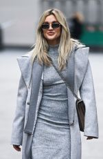 ASHLEY ROBERTS Leaves Heart FM Studios in London 11/26/2020
