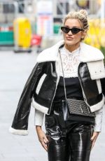 ASHLEY ROBERTS  Leaves Radio Breakfast Show in London 11/11/2020