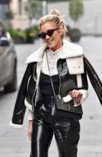 ASHLEY ROBERTS  Leaves Radio Breakfast Show in London 11/11/2020