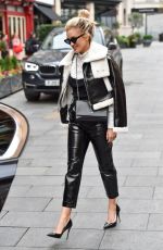 ASHLEY ROBERTS  Leaves Radio Breakfast Show in London 11/11/2020