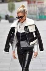 ASHLEY ROBERTS  Leaves Radio Breakfast Show in London 11/11/2020
