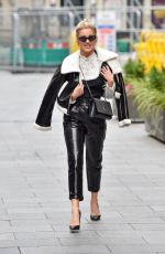ASHLEY ROBERTS  Leaves Radio Breakfast Show in London 11/11/2020
