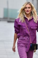 ASHLEY ROBERTS Leaves Radio Breakfast Show in London 11/12/2020