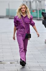 ASHLEY ROBERTS Leaves Radio Breakfast Show in London 11/12/2020