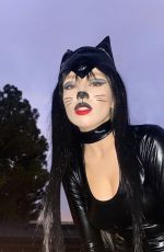 AVA MAX in Catsuit - Instagram Photos 11/03/2020