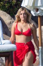 BEBE REXHA in a Red Bikini in Cabo San Lucas 11/01/2020