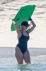 BEBE REXHA in Swimsuit at a Beach in Cabo San Lucas 11/02/2020