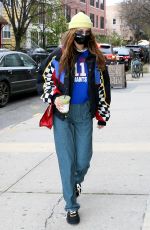 BELLA HADID and JUSTINE SKYE Out Shopping in New York 11/17/2020