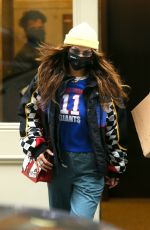 BELLA HADID and JUSTINE SKYE Out Shopping in New York 11/17/2020