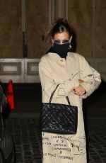 BELLA HADID Arrives at Her Apartment in New York 11/18/2020