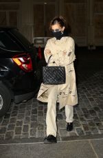 BELLA HADID Arrives at Her Apartment in New York 11/18/2020