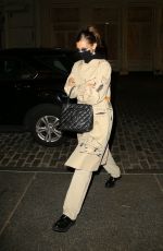 BELLA HADID Arrives at Her Apartment in New York 11/18/2020