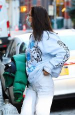 BELLA HADID Arrives at Her Apartment in New York 11/23/2020