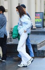 BELLA HADID Arrives at Her Apartment in New York 11/23/2020