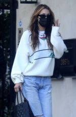 BELLA HADID Leaves a Studio in Los Angeles 11/11/2020