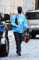 BELLA HADID Leaves Her Apartment in New York 11/02/2020