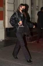 BELLA HADID Night Out in New York 11/19/2020