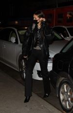 BELLA HADID Night Out in New York 11/19/2020