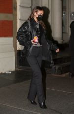 BELLA HADID Night Out in New York 11/19/2020