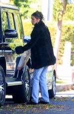 BELLA HADID Out and About in Beverly Hills 11/08/2020