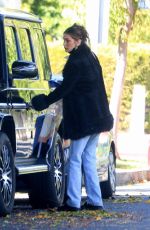 BELLA HADID Out and About in Beverly Hills 11/08/2020