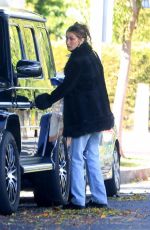 BELLA HADID Out and About in Beverly Hills 11/08/2020