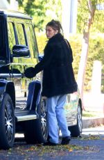 BELLA HADID Out and About in Beverly Hills 11/08/2020