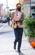 BELLA HADID Out and About in New York 11/19/2020