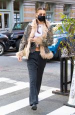 BELLA HADID Out and About in New York 11/19/2020