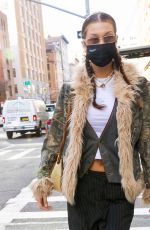 BELLA HADID Out and About in New York 11/19/2020