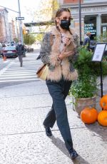 BELLA HADID Out and About in New York 11/19/2020