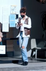 BELLA HADID Shopping at Sweet Flower Cannabis in Studio City 11/08/2020