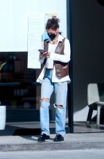 BELLA HADID Shopping at Sweet Flower Cannabis in Studio City 11/08/2020