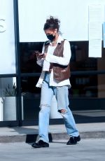 BELLA HADID Shopping at Sweet Flower Cannabis in Studio City 11/08/2020