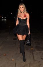 BELLE HASSAN at a Halloween Party at Proud Embankment in London 10/31/2020