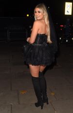 BELLE HASSAN at a Halloween Party at Proud Embankment in London 10/31/2020