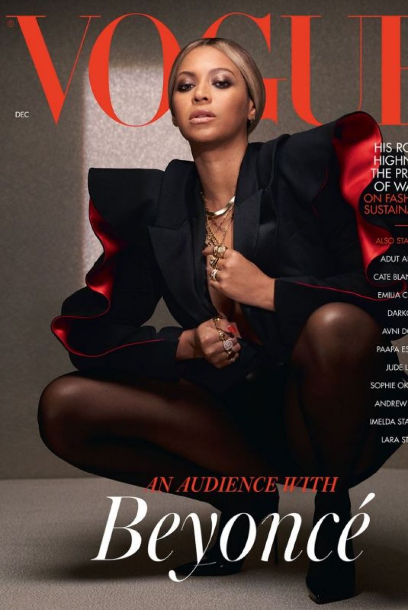 BEYONCE KNOWLES in Vogue  Magazine  UK December 2022 