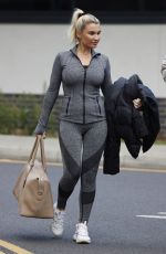 BILLIE FIAERS Leaves Ice Rink in Essex 11/26/2020