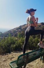 BLANCA BLANCO Out Hiking in Hollywood Hills 11/14/2020