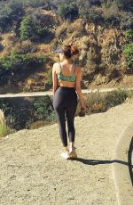 BLANCA BLANCO Out Hiking in Hollywood Hills 11/14/2020